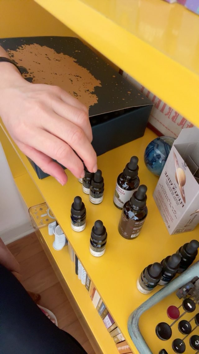 Preparo do floral alquímico personalizado